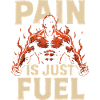 Pain Is Just Fuel: Fiery Strength