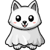 Wolf Halloween Ghost