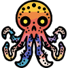 Octopus Halloween Comic Funny