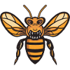Bee Halloween Comic Funny