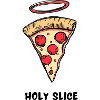 Holy Slice – Retro Comic Pizza