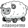 Mähroboter Schaf