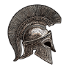 Spartan Helmet Symbol Mythology