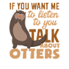 Sea Otter Talk About Otter