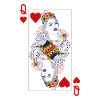 Queen of Hearts ♥︎ Playing Card Design