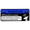 GPS Alert Sticker