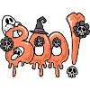 Boo Halloween 