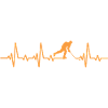 Hockey Heartbeat Hockey T-Shirt