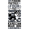 Fishing and Karelian Bear Dog