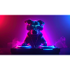Neon DJ Dog