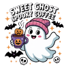 Ghost Sweet Coffee Halloween