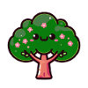 Kawaii Tree Not Thin Kinda Shady
