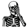 Skeleton Hand Moment | Oh man