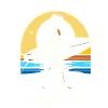 Surfer Australia at sunset