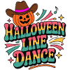 Halloween Line Dance Pumpkin