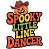 Spooky Little Halloween Line Dancer