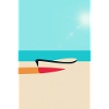 Boot am Strand – Sommer Sonne Meer