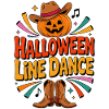 Halloween Line Dance Pumpkin