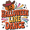 Halloween Line Dance Motif