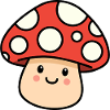 Kawaii Toadstool – Cheerful Mushroom