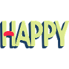 Happy Text Design