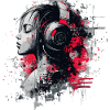 DJ Lady – Casque d’art urbain