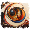 Vortex Space Ring Cosmos