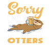 Sea Otter Cartoon Think About Otter