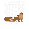 Sea Otter Cartoon Think Of Me