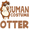 Sea Otter Cartoon Human Costume