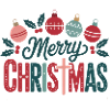 Merry Christmas Ornament Graphics