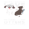 Funny sea otter dogs