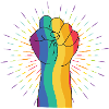 Rainbow Fist of Diversity