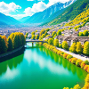 Emerald Valley and Alpine Village