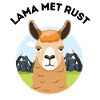 Funny llama cartoon – Llama alone
