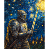 Ritter Van Gogh Style Starry Night