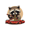 Ramen Raccoon Connoisseur