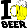 Yellow Beer Mug Sketch