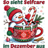 Self-care in December – Funny Winter Snowman
