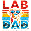 Labrador Papa Retro Sonnenbrille