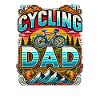 Cycling Dad Sunset Ride, Bicycle Dad 