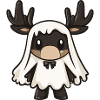 Moose Halloween Ghost
