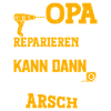 Grandpa Repairs Everything – Funny Tool T-Shirt