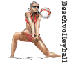 Volleyball Diva Red