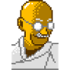 8bit pixel gandhi