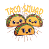 Taco Squad Funny Fiesta Group Vibes
