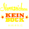 Sternzeichen - Kein Bock -