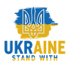 Ukraine Flag Emblem Stand With