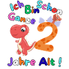 Design d’anniversaire – J’ai 2 ans