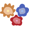 Abstract Flower Circles